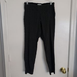 🔥 ELLE STRIPED PLAID PANTS STRETCHY SZ SMALL